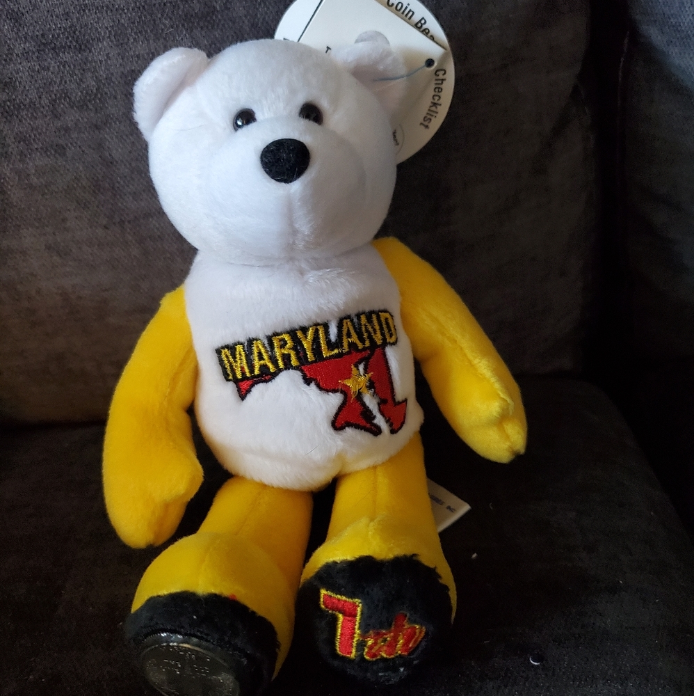 Maryland State Quarter Bear